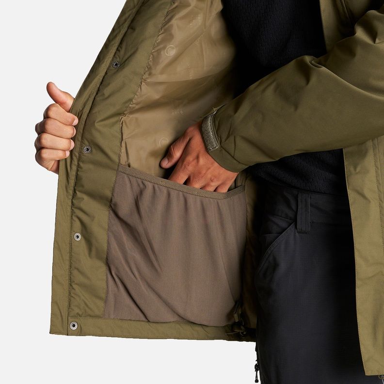 Chaqueta Hombre Suntra Steampro Hoody Jacket Verde Militar Lippi-5