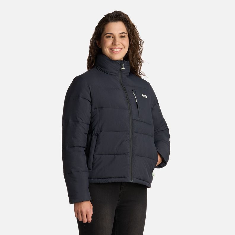 Chaqueta Mujer Aislada Negro Haka Honu I25-1