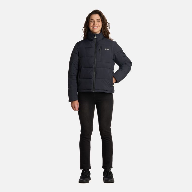 Chaqueta Mujer Aislada Negro Haka Honu I25-7