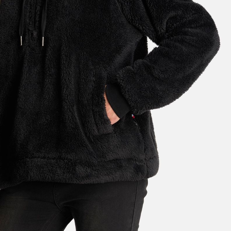 Poleron Mujer Cangur-oso Negro Haka Honu I24-6