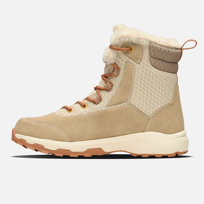 Bota Mujer Pellon Crema Haka Honu I25-1