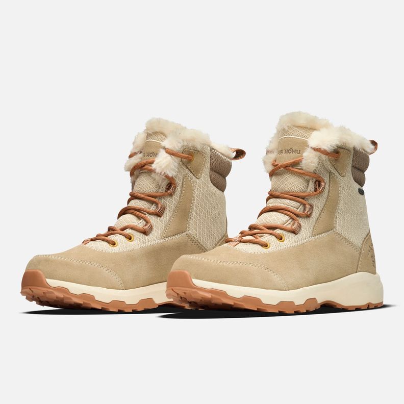Bota Mujer Pellon Crema Haka Honu I25-3