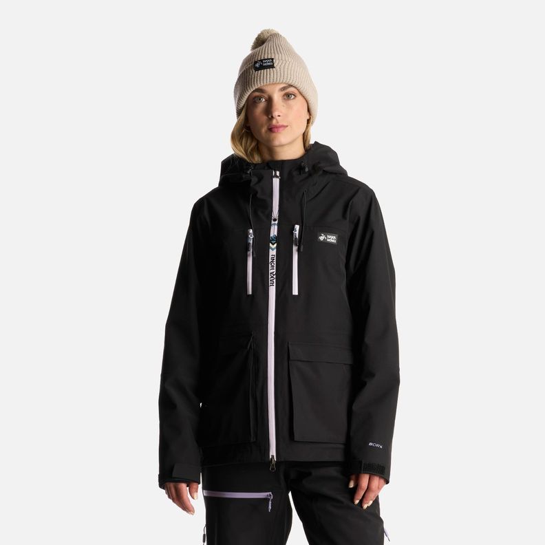 Chaqueta Mujer Viento Blanco Negro Haka Honu-1