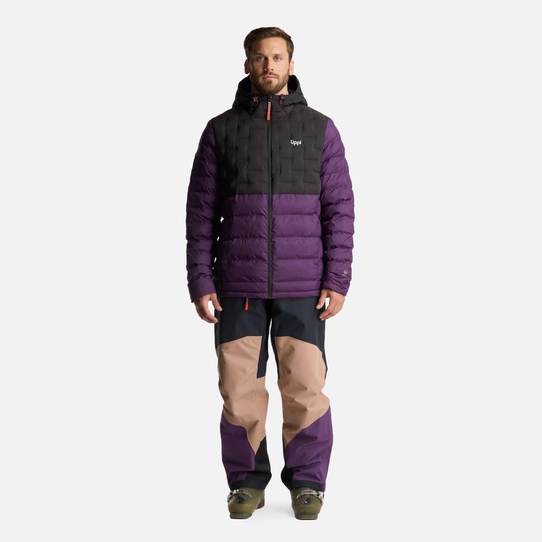 Chaqueta Hombre Bazpur EVO Down Hoody Jacket Morado Lippi-9