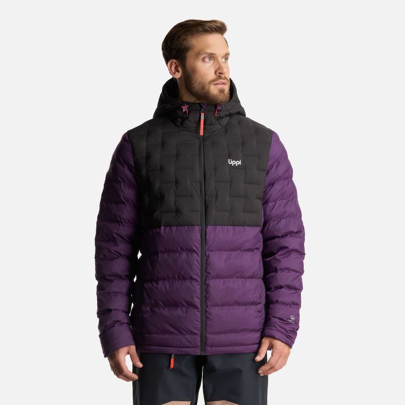 Chaqueta Hombre Bazpur EVO Down Hoody Jacket Morado Lippi-0