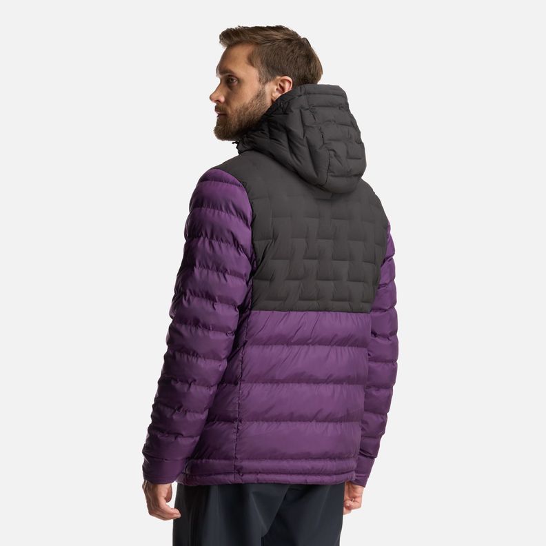 Chaqueta Hombre Bazpur EVO Down Hoody Jacket Morado Lippi-3