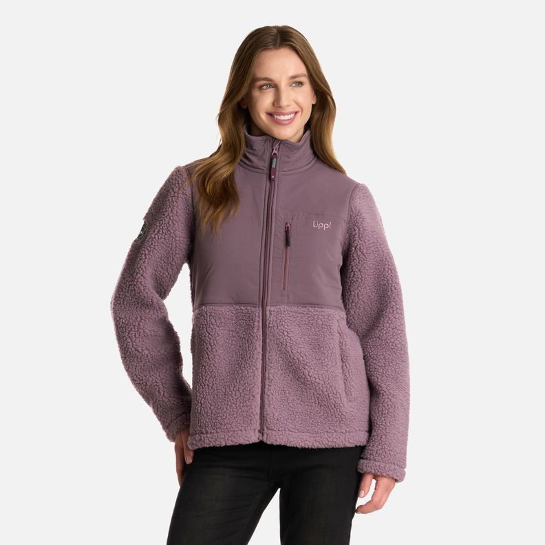 Polar Mujer Glaciar Sherpa-pro Jacket Malva Lippi I25-0
