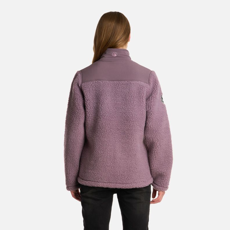 Polar Mujer Glaciar Sherpa-pro Jacket Malva Lippi I25-2