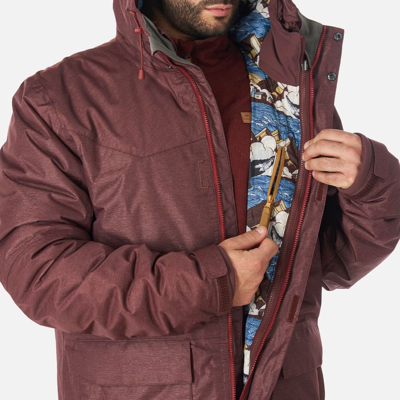 Chaqueta Hombre Perro Guapo Vino Haka Honu-2