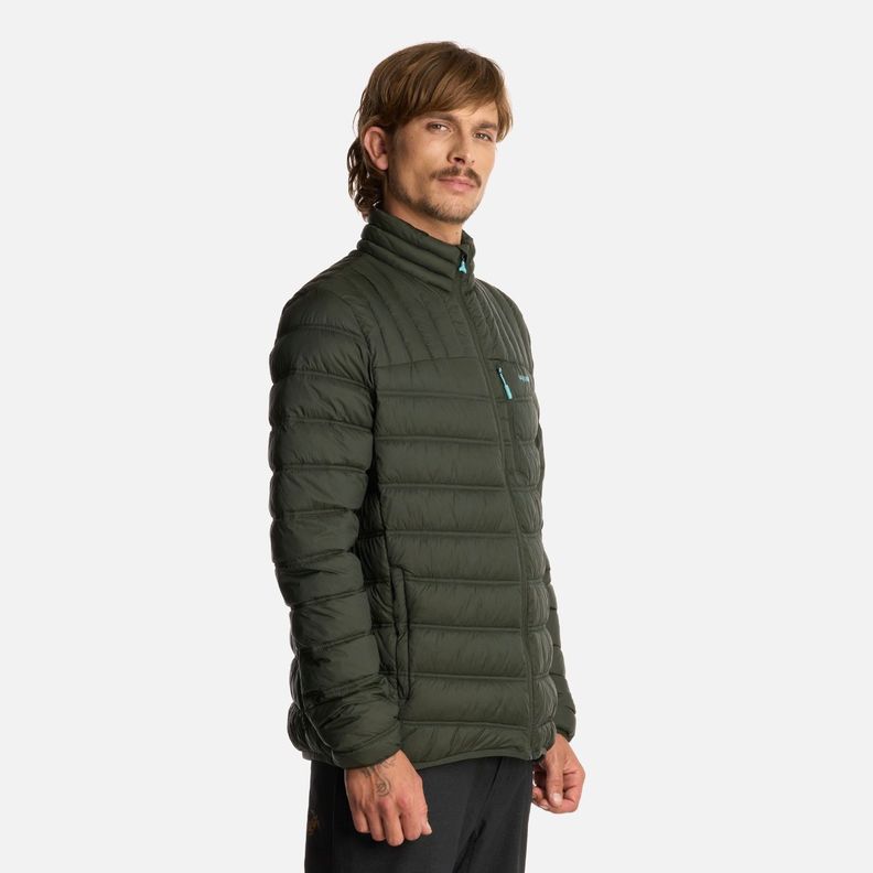 Chaqueta Hombre Ultraliviana Verde Militar Haka Honu I25-1