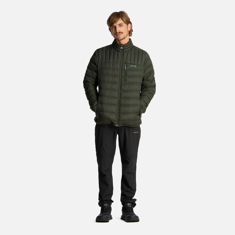Chaqueta Hombre Ultraliviana Verde Militar Haka Honu I25-5