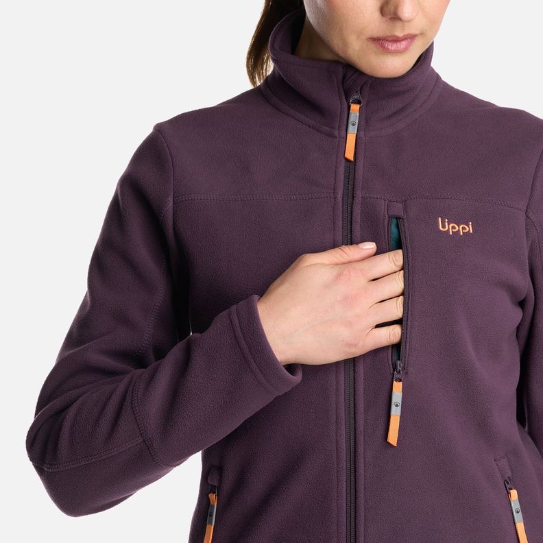 Chaqueta Mujer Paicavi Therm-Pro Jacket Morado Oscuro Lippi-5