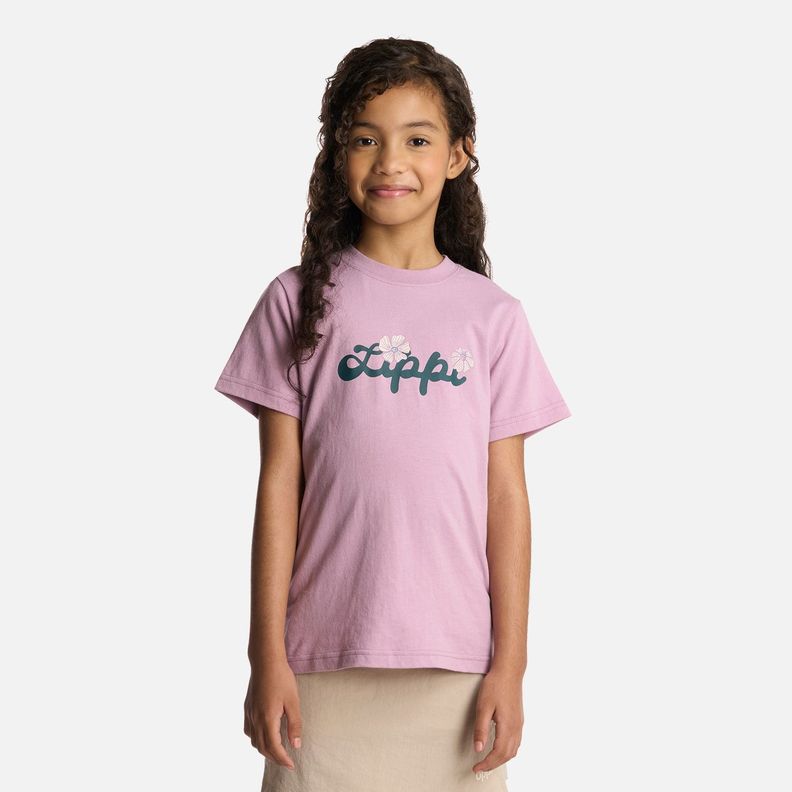 Polera Niña Logo Lippi T-Shirt Lila Lippi-0