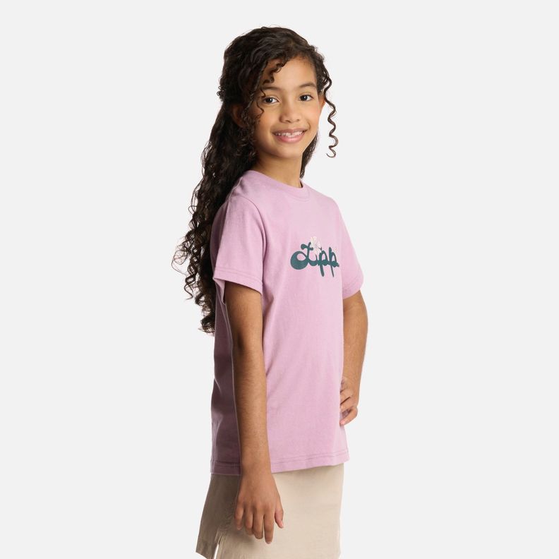 Polera Niña Logo Lippi T-Shirt Lila Lippi-1