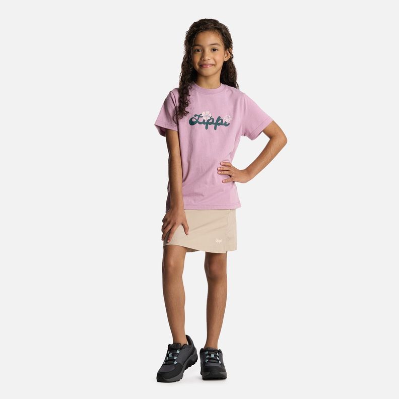 Polera Niña Logo Lippi T-Shirt Lila Lippi-4