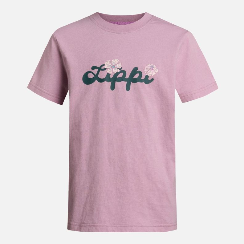 Polera Niña Logo Lippi T-Shirt Lila Lippi-5