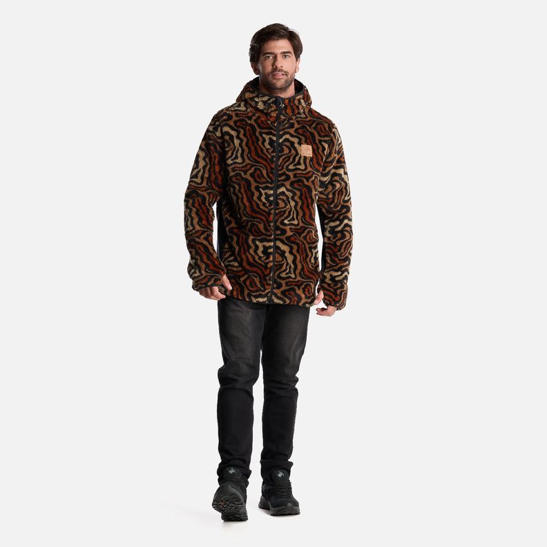 Poleron Hombre Calur-oso Print Cafe Haka Honu-6