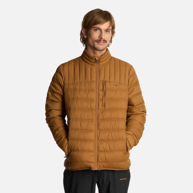 Chaqueta Hombre Ultraliviana Mostaza Haka Honu I25-0