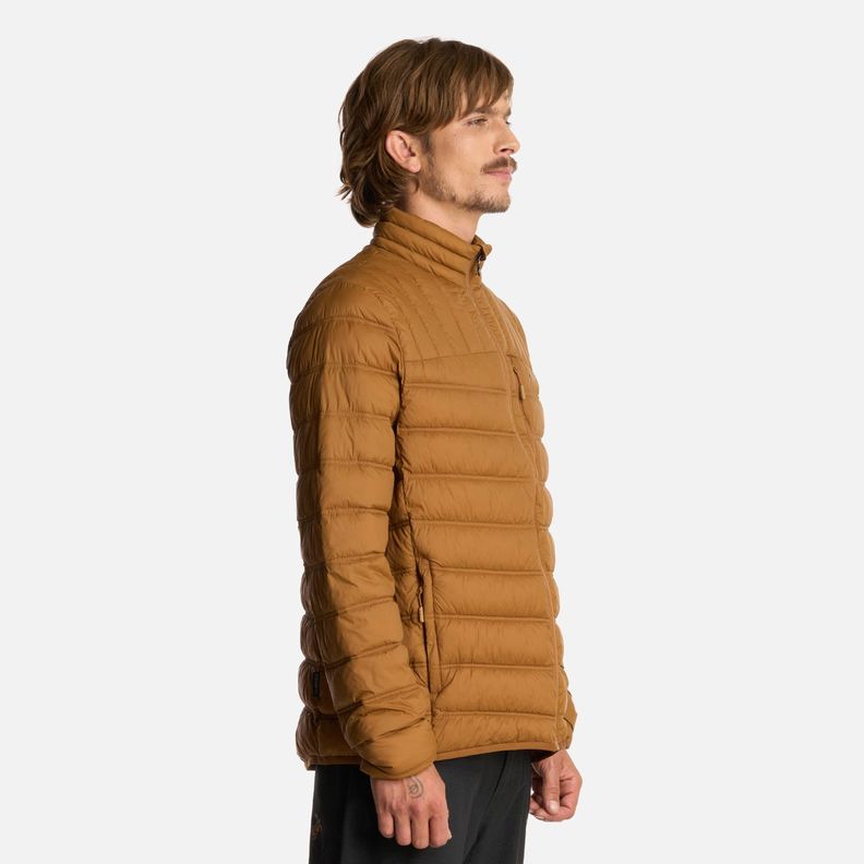 Chaqueta Hombre Ultraliviana Mostaza Haka Honu I25-1