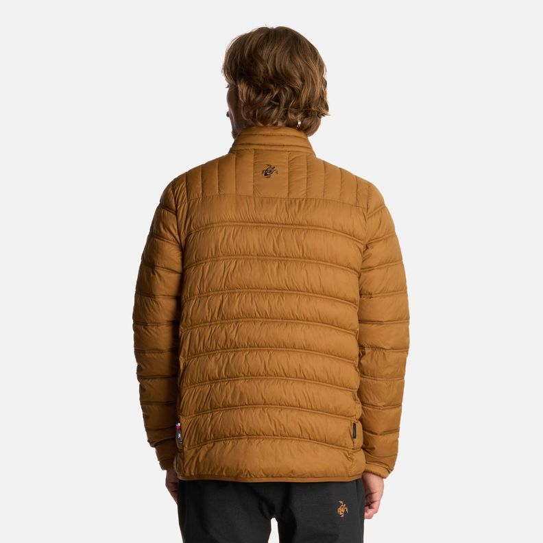 Chaqueta Hombre Ultraliviana Mostaza Haka Honu I25-2