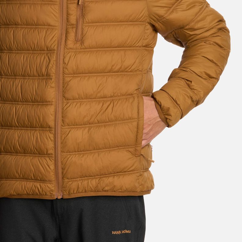 Chaqueta Hombre Ultraliviana Mostaza Haka Honu I25-4
