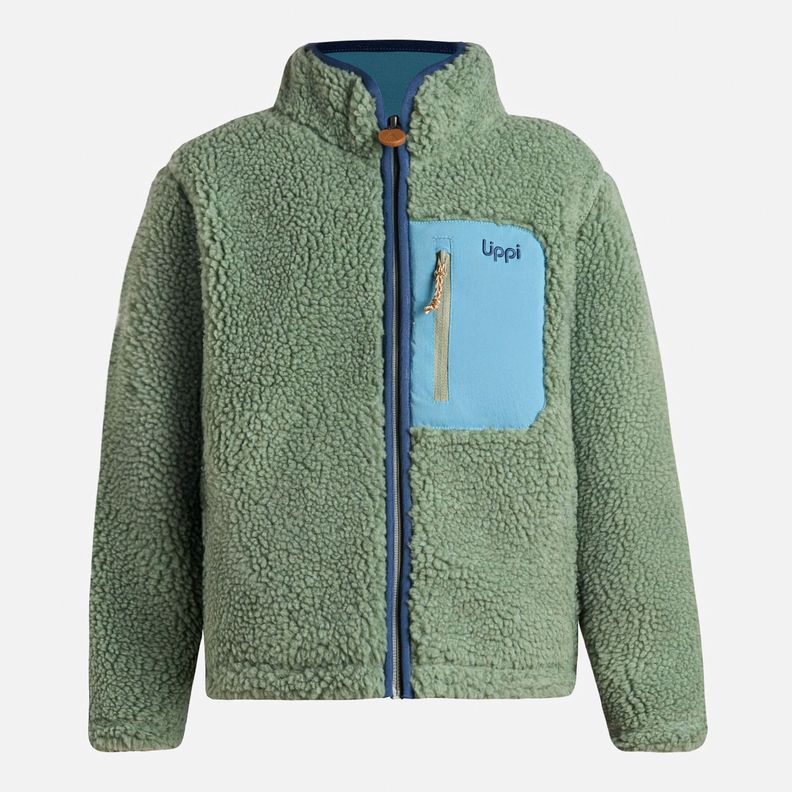 Polar Niño Glaciar Sherpa-pro Jacket Jade Oscuro Lippi I25-6