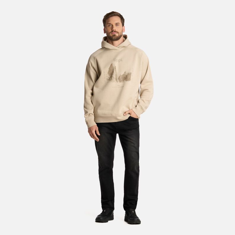 Polerón Hombre Insigne Sweatshirt Front Beige Lippi I25-5