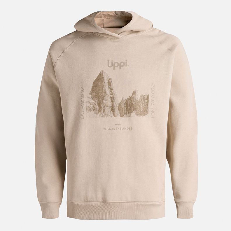 Polerón Hombre Insigne Sweatshirt Front Beige Lippi I25-6
