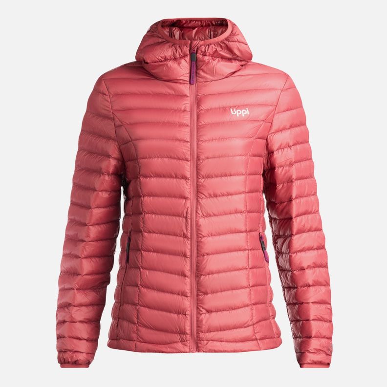 Chaqueta Mujer Peak Down Hoody Jacket Rosa Oscuro Lippi-9