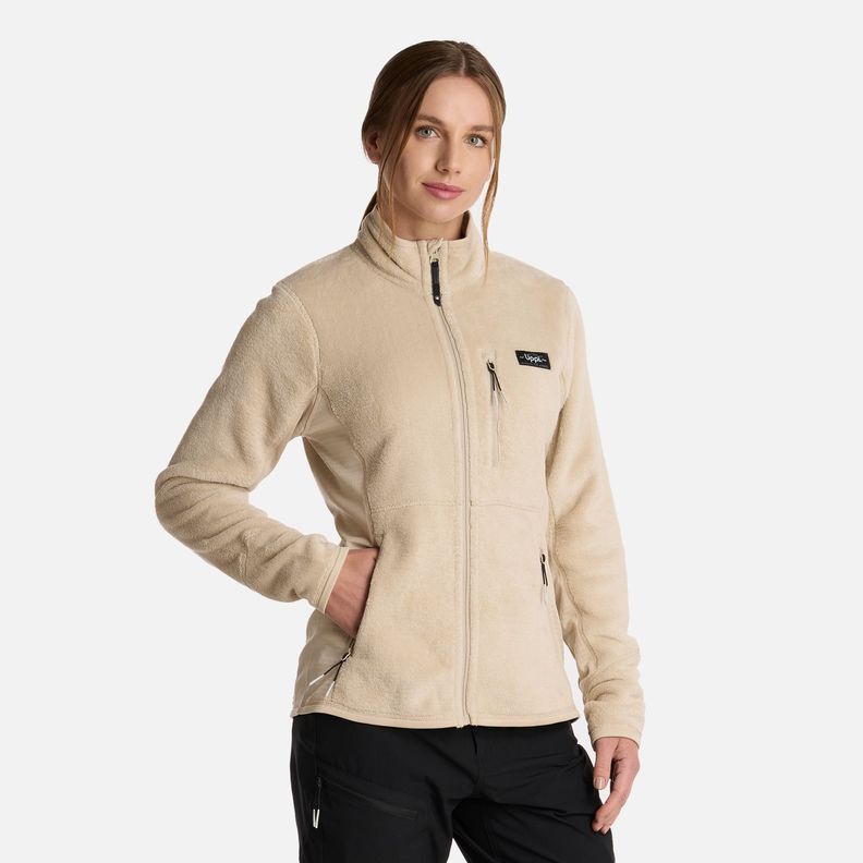 Polar Mujer Numan Shaggy-Pro Jacket Crudo Lippi I25-1