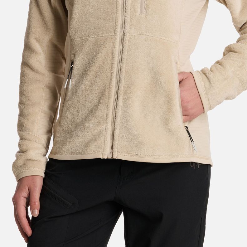 Polar Mujer Numan Shaggy-Pro Jacket Crudo Lippi I25-4