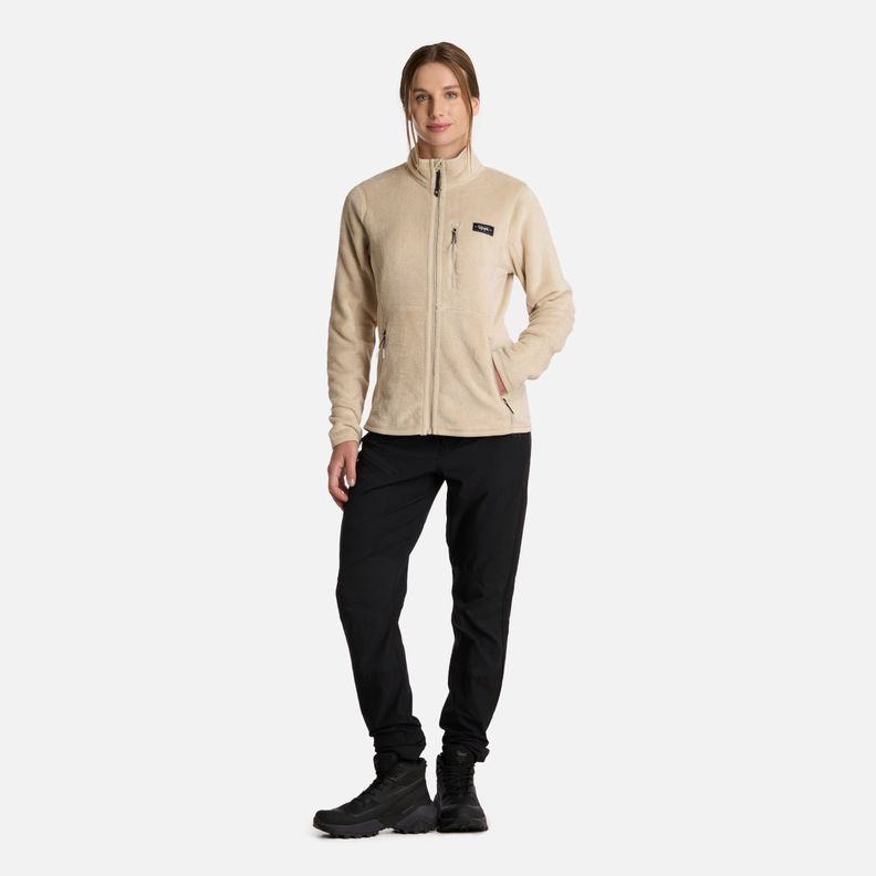Polar Mujer Numan Shaggy-Pro Jacket Crudo Lippi I25-5