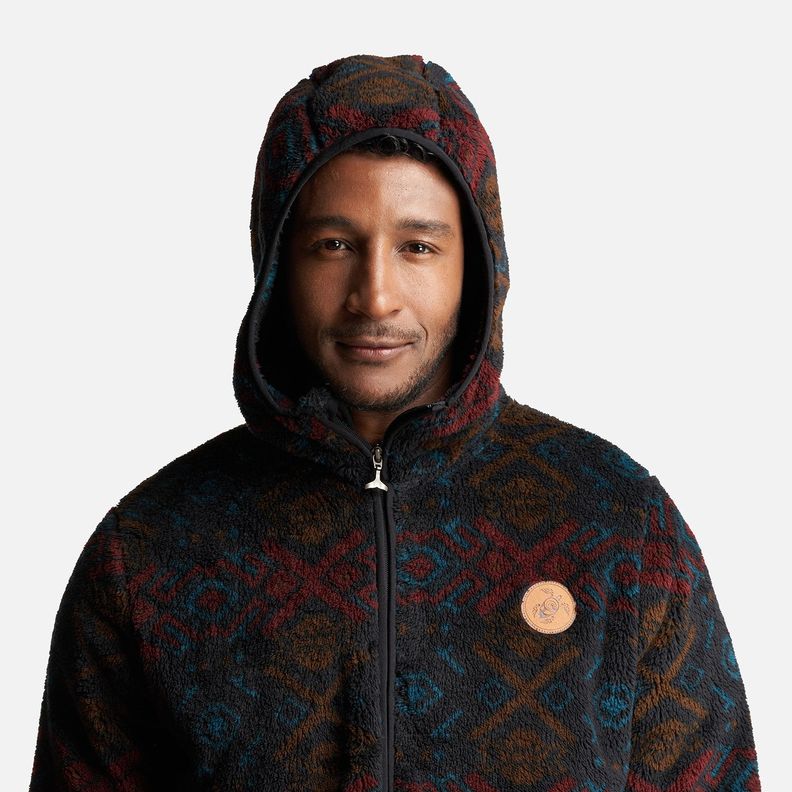 Chaqueta Hombre Calur-oso Full Print Azul Haka Honu-4