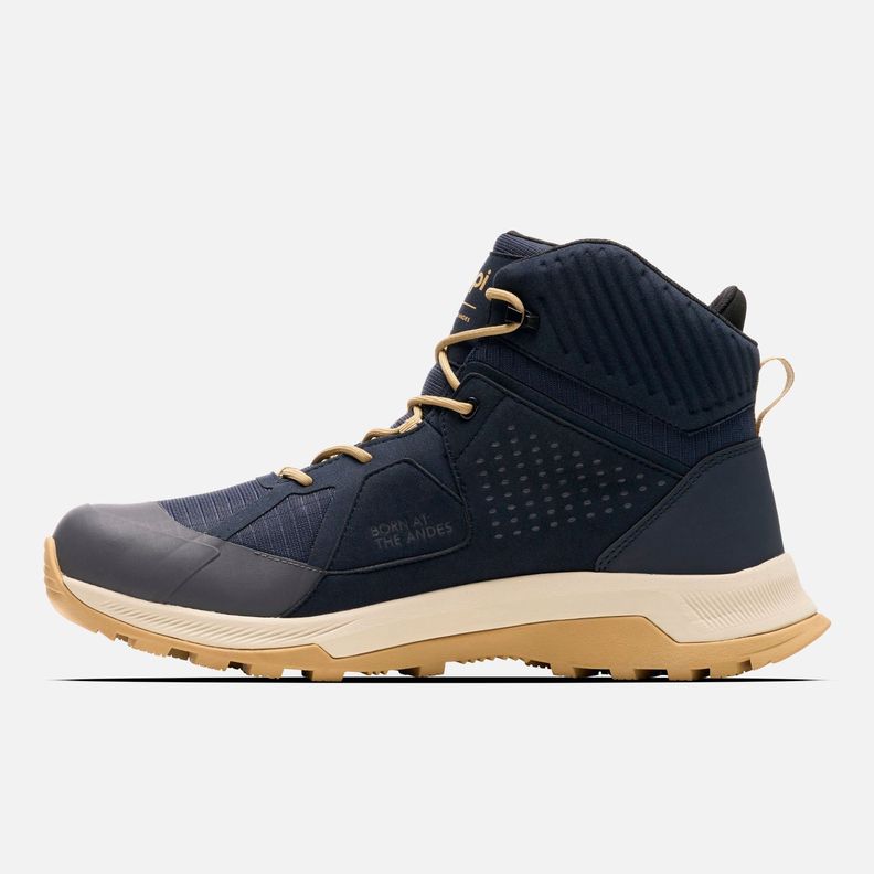 Zapatilla Hombre Vulcano Onyx Mid B-dry Azul Lippi I25-1