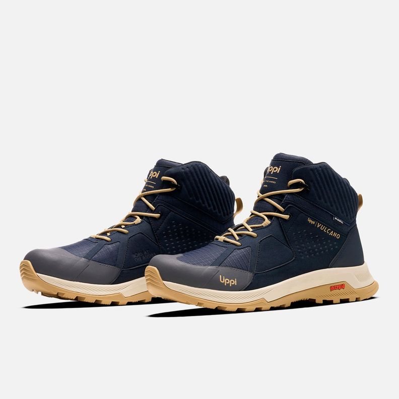 Zapatilla Hombre Vulcano Onyx Mid B-dry Azul Lippi I25-3
