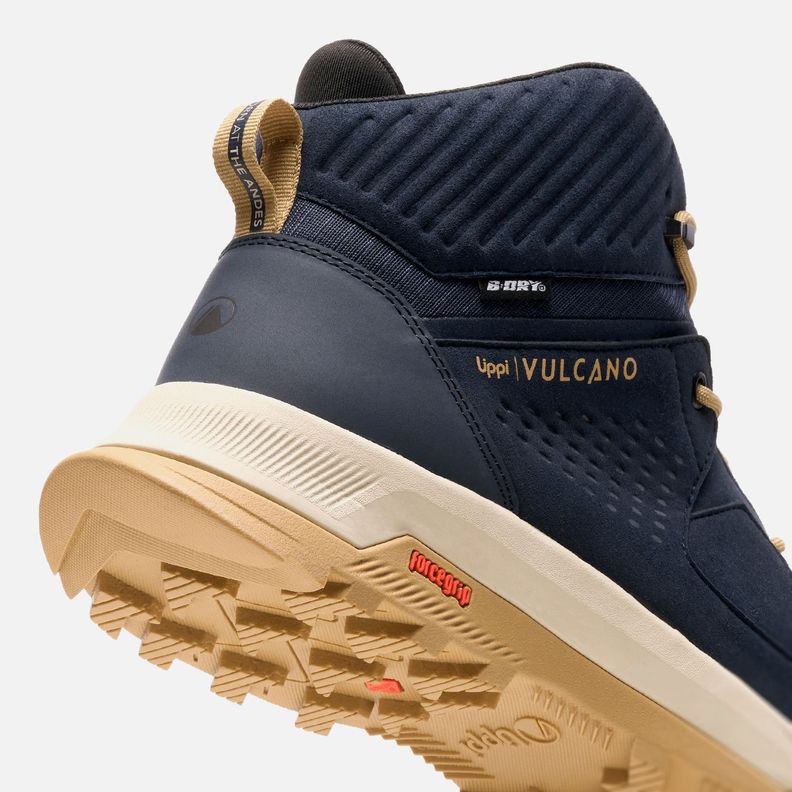 Zapatilla Hombre Vulcano Onyx Mid B-dry Azul Lippi I25-7