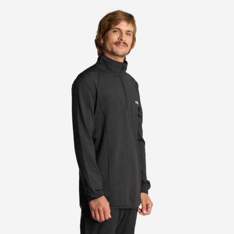 Polerón Hombre Taina Negro Haka Honu I25-1