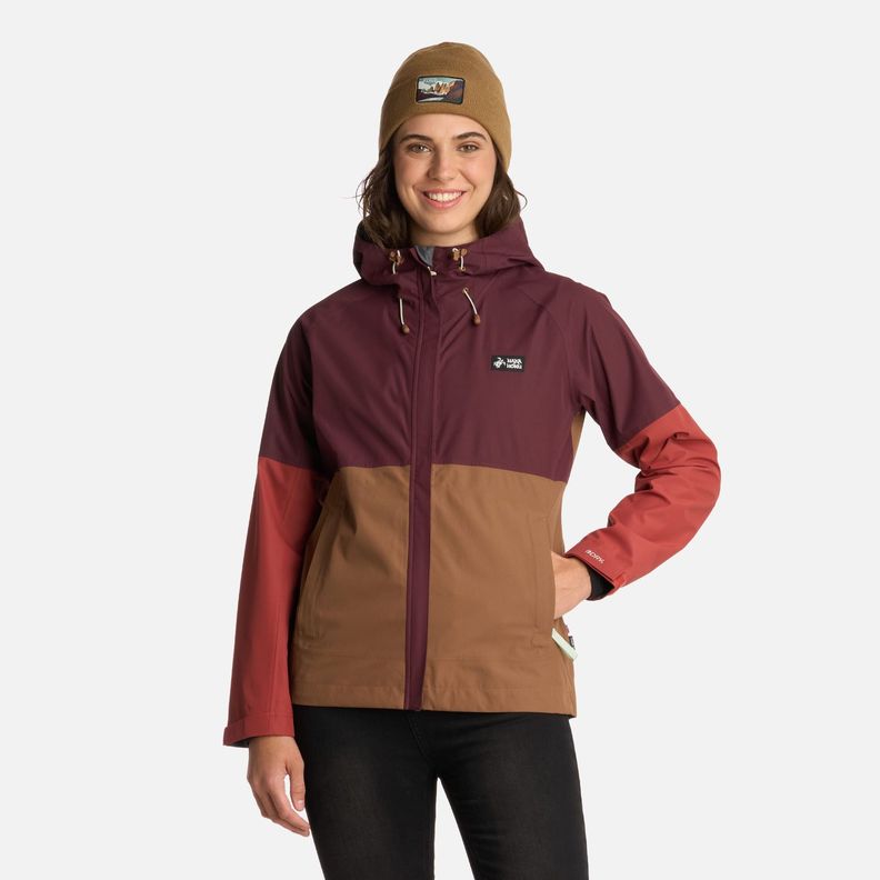 Chaqueta Mujer Viento Norte Burdeo Haka Honu I25-0