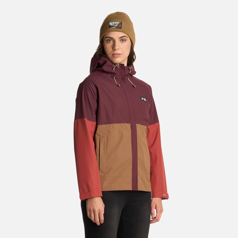 Chaqueta Mujer Viento Norte Burdeo Haka Honu I25-1