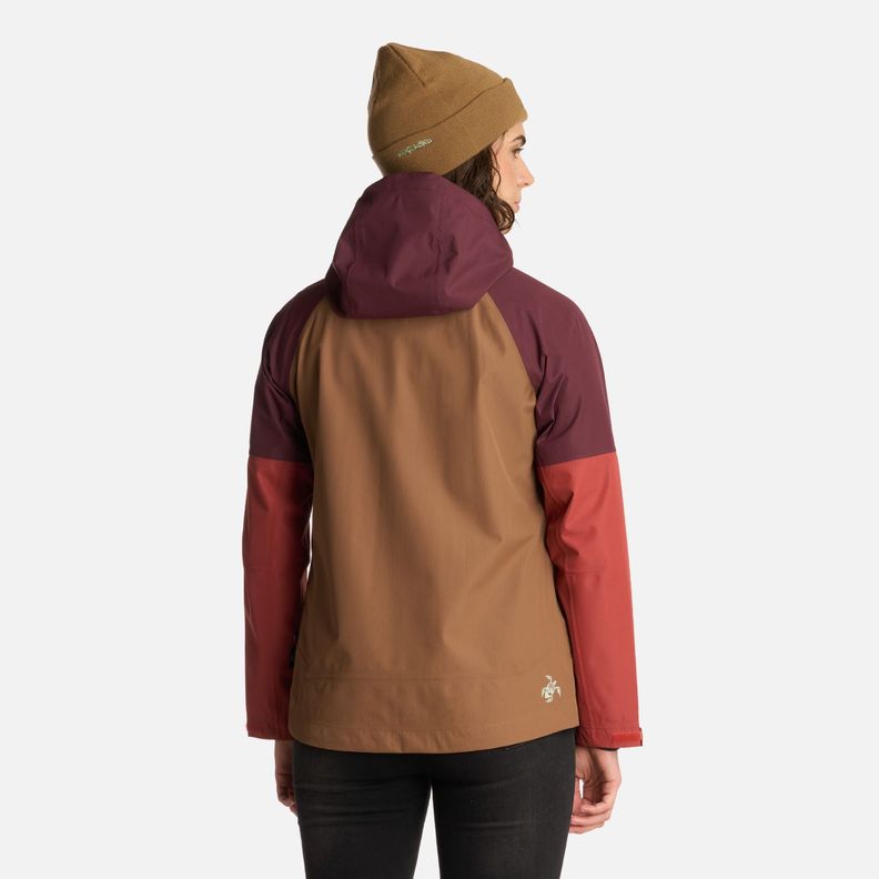 Chaqueta Mujer Viento Norte Burdeo Haka Honu I25-2