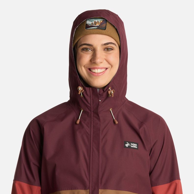 Chaqueta Mujer Viento Norte Burdeo Haka Honu I25-3