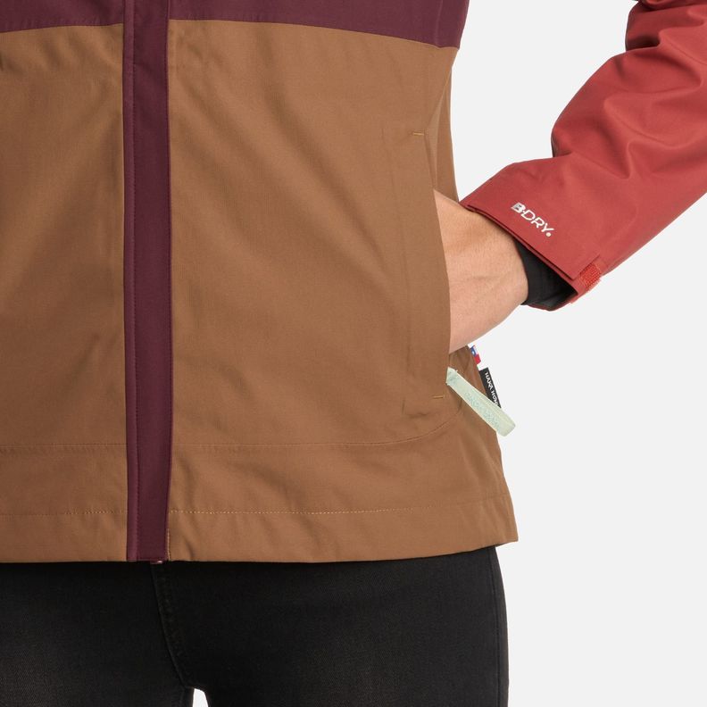 Chaqueta Mujer Viento Norte Burdeo Haka Honu I25-4