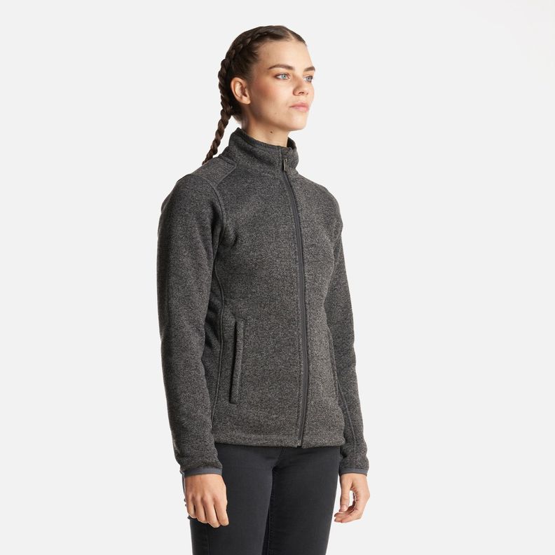 Polar Mujer Coronado Therm-Pro Jacket Melange Negro Lippi-2