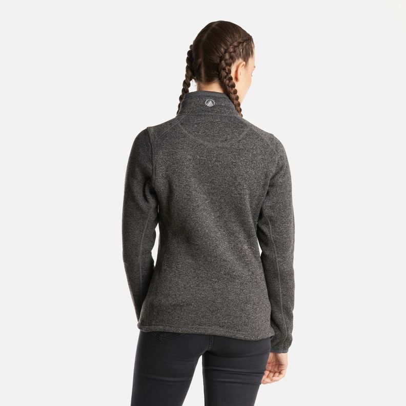 Polar Mujer Coronado Therm-Pro Jacket Melange Negro Lippi-3
