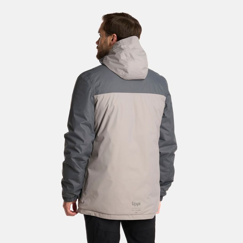 Chaqueta Hombre Gunther B-Dry Hoody Gris Medio Lippi I25-2