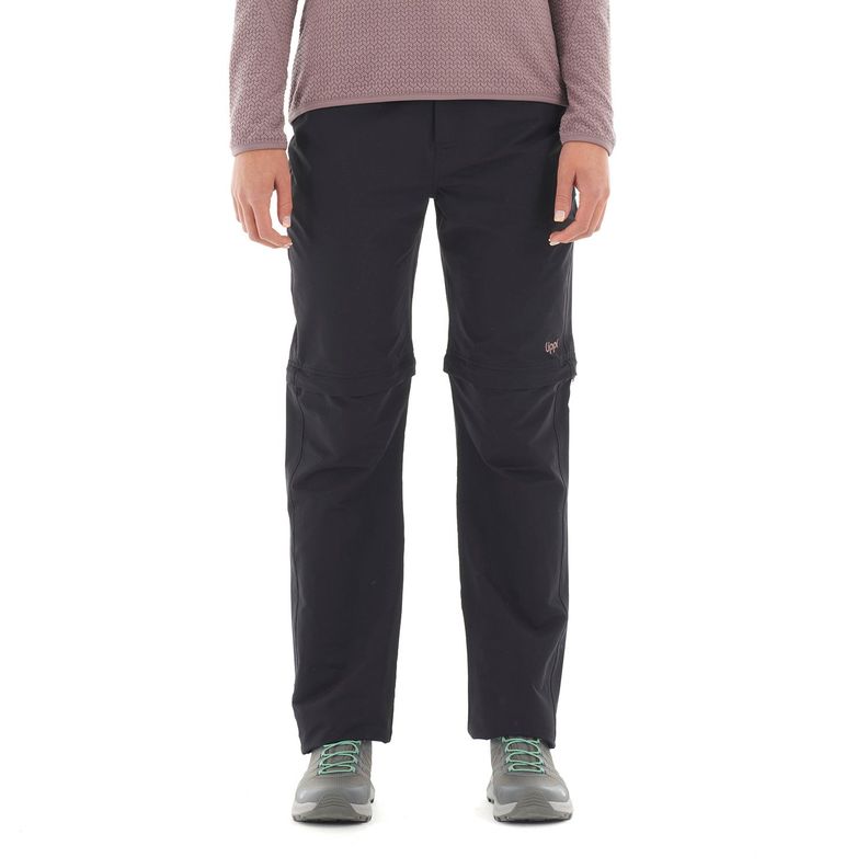 Pantalon Mujer Enduring Mix-2 Q-Dry Pants Grafito Lippi-1