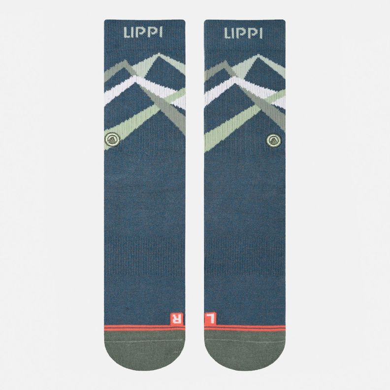 Calcetin Mujer Travel Walk Classic Socks Petroleo Lippi-1