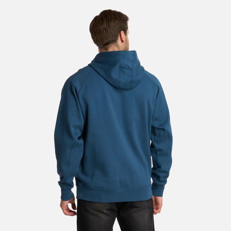 Polerón Hombre Ulmo Hoody Sweatshirt Azul Piedra Lippi I25-2