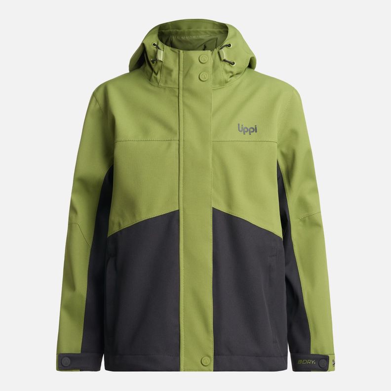 Chaqueta Niño Massif B-Dry Hoody Jacket Verde Lippi-0