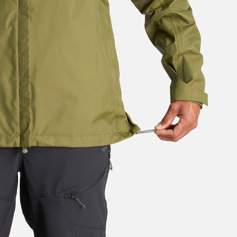 Chaqueta Hombre Alpine B-Dry Hoody Jacket Verde Lippi-6